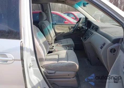 2002 Honda Odyssey Ex z USA, uszkodzony, nr VIN 2HKRL186X2H525506